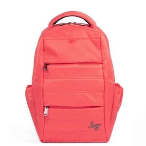 Lug Hopper Fruit Punch 🌈 BNWT Vibrant Coral Backpack